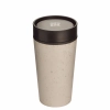 Kubek Circular Cup 340 ml kolor kremowo - czarny