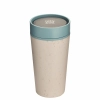 Kubek Circular Cup 340 ml kolor kremowo - błękitny