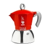 Bialetti New Moka kawiarka stalowa na indukcję pojemność 2 tz / 100 ml