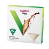 Hario filtry papierowe Misarashi 40 szt. brązowe do drippera V60 rozmiar 02