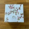 OUTLET Sakura zestaw 2 filiżanek 100ml z drewnianymi spodkami